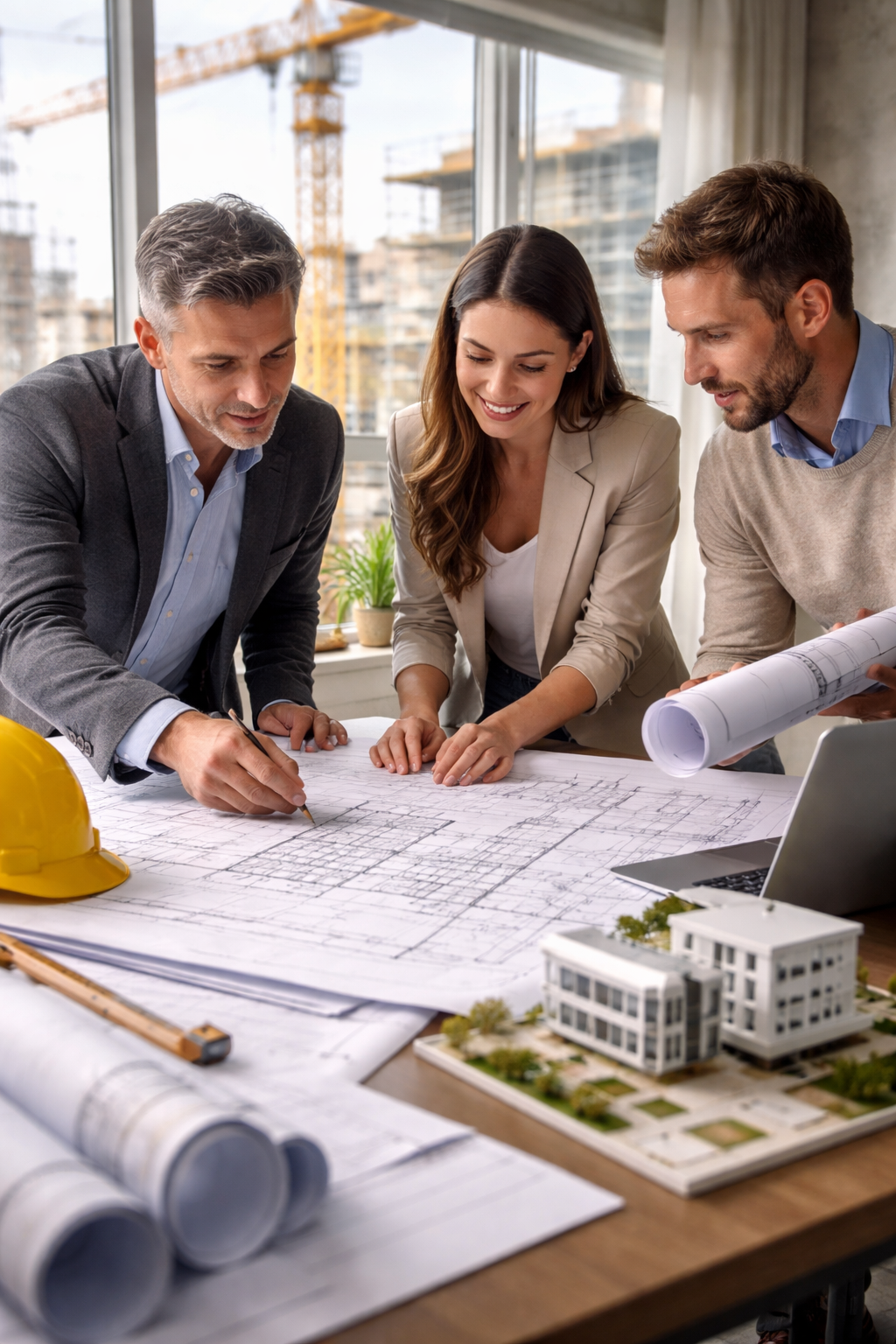 Planung und Baustelle